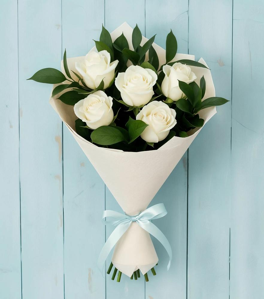 Букет цветов из: Розы в Малке