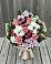 Букет цветов из: Альстромерии, Гвоздики, Розы и Хризантемы в Малке