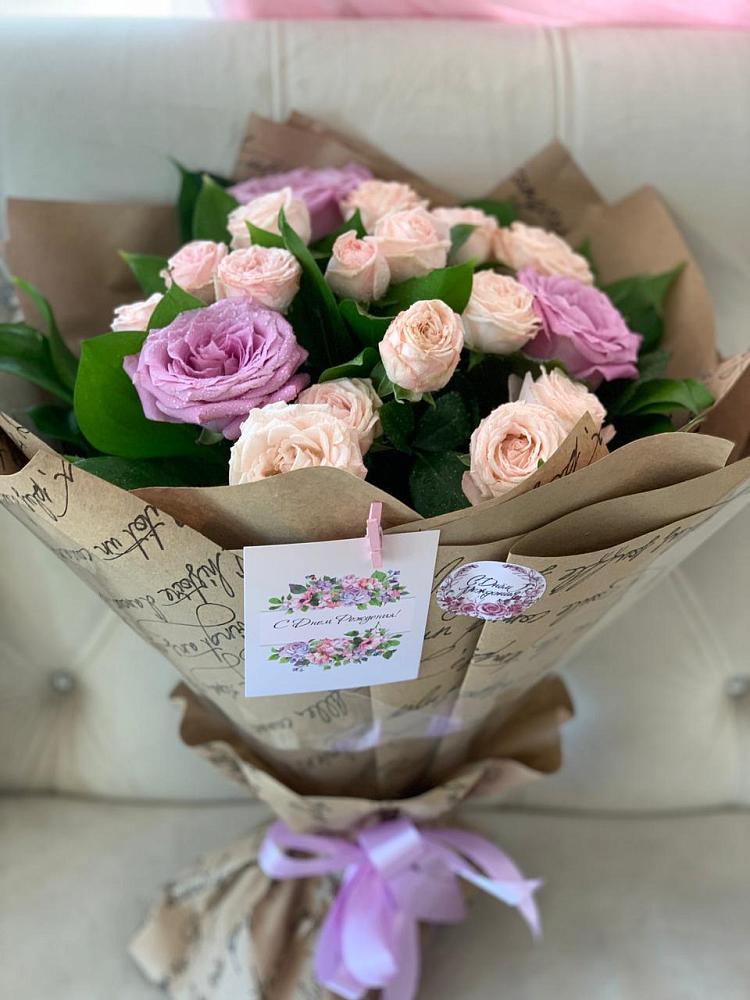 Букет цветов из: Розы в Малке