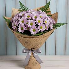 Букет цветов из:  Хризантемы в Малке