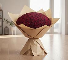 Букет 101 Красная роза в Малке