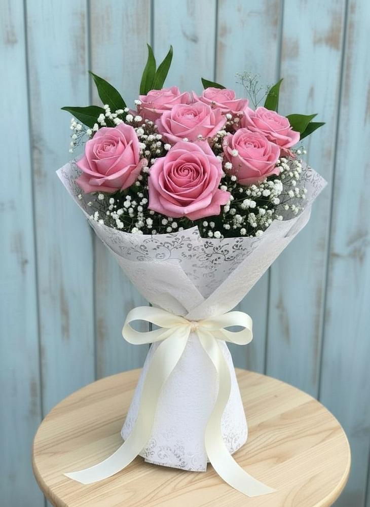 Букет цветов из: Розы в Малке