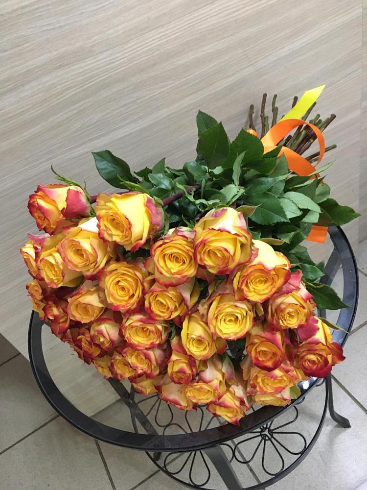 Букет Желтые розы в Малке