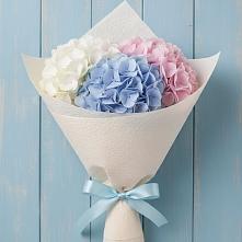 Букет цветов из:  Гортензия в Малке