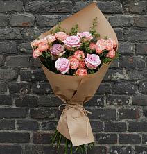 Букет цветов из:  Розы в Малке