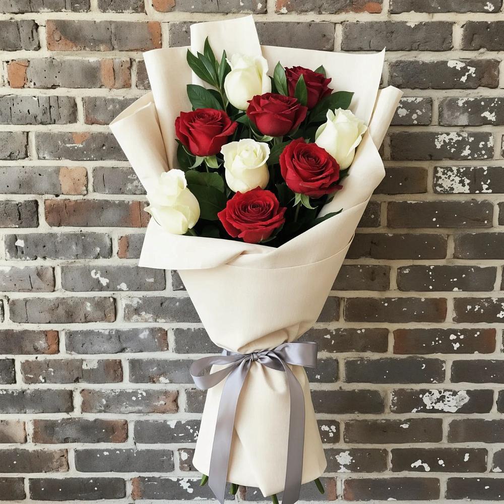 Букет цветов из: Розы в Малке