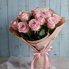 Букет цветов из:  Розы в Малке