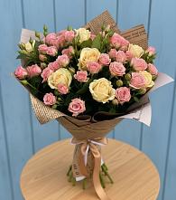Букет цветов из:  Розы #REPLACE_PRED# Малке