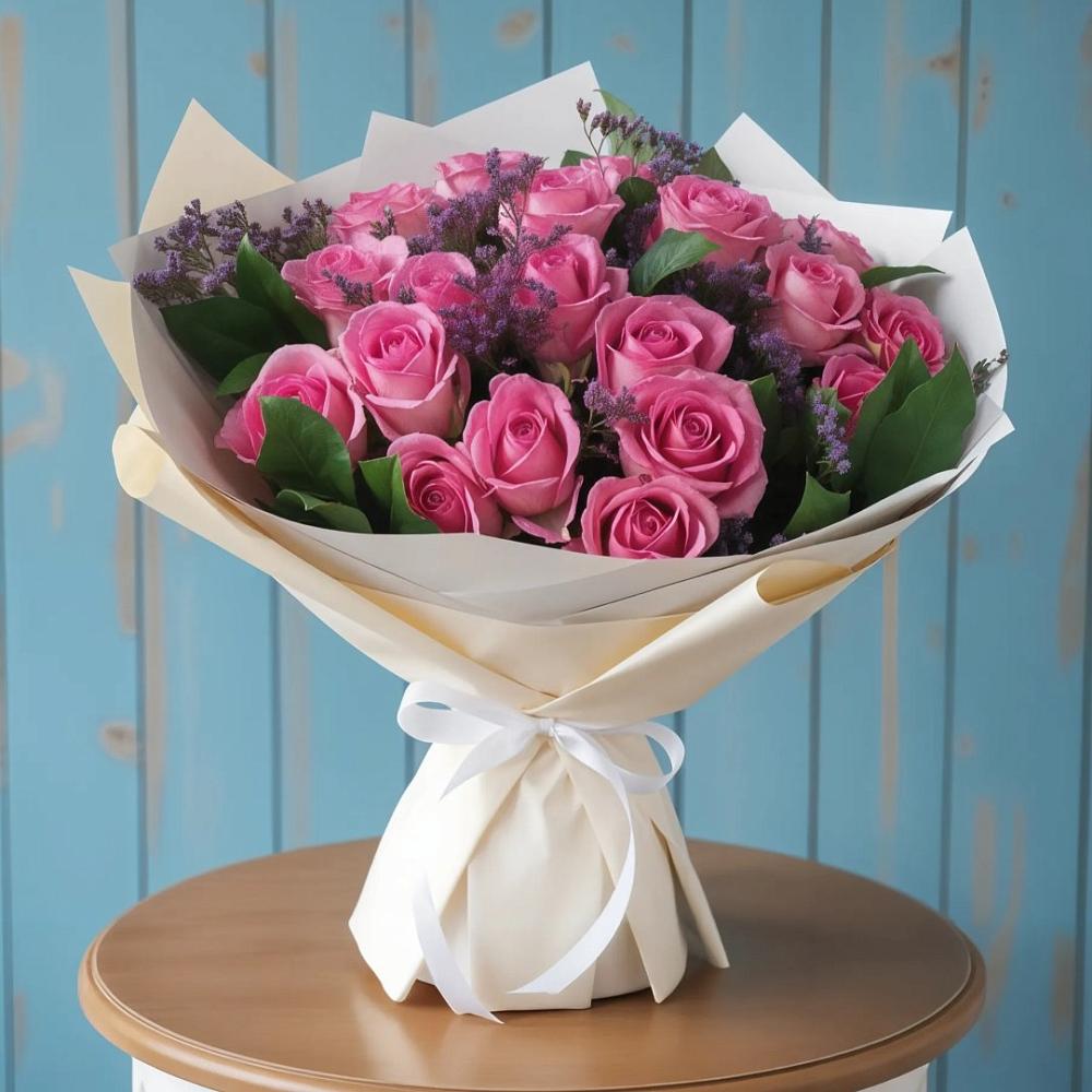 Букет цветов из: Розы в Малке